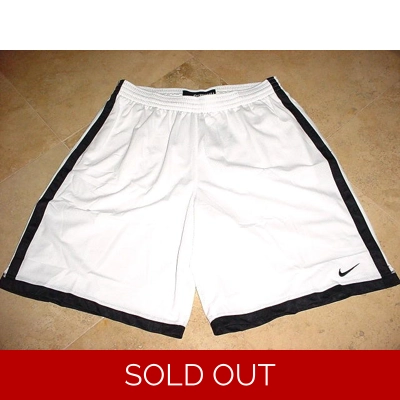 Nike Money Mesh Basketball Shorts White Black 3XL